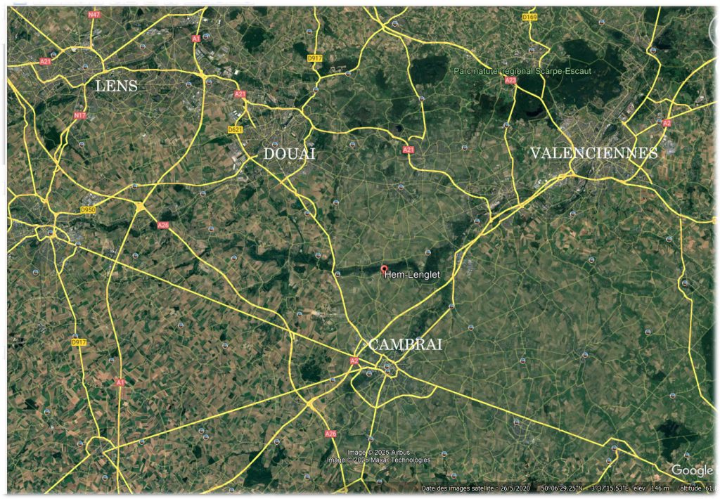 autoroutes hauts de france cambrésis